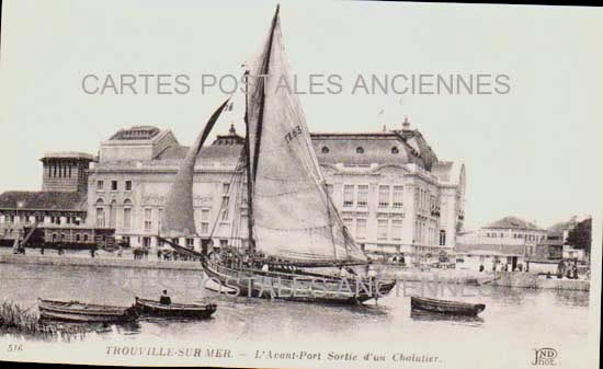 Cartes postales anciennes > CARTES POSTALES > carte postale ancienne > cartes-postales-ancienne.com Normandie Trouville Sur Mer