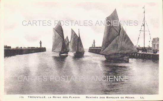Cartes postales anciennes > CARTES POSTALES > carte postale ancienne > cartes-postales-ancienne.com Normandie Trouville Sur Mer