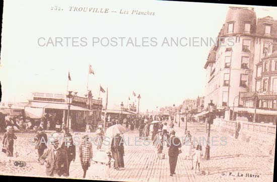 Cartes postales anciennes > CARTES POSTALES > carte postale ancienne > cartes-postales-ancienne.com Normandie Trouville Sur Mer