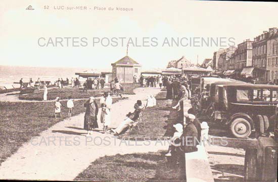 Cartes postales anciennes > CARTES POSTALES > carte postale ancienne > cartes-postales-ancienne.com Normandie Calvados Luc Sur Mer