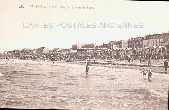 Cartes postales anciennes > CARTES POSTALES > carte postale ancienne > cartes-postales-ancienne.com Normandie Calvados Luc Sur Mer