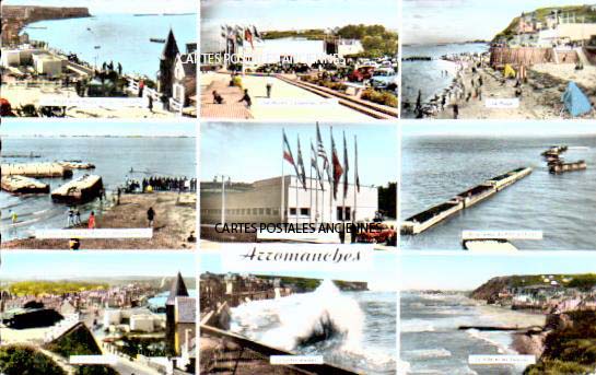 Cartes postales anciennes > CARTES POSTALES > carte postale ancienne > cartes-postales-ancienne.com Normandie Arromanches Les Bains