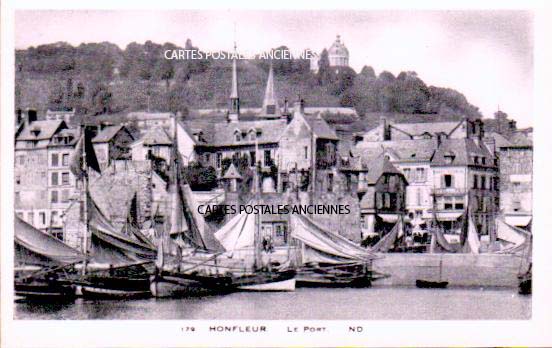 Cartes postales anciennes > CARTES POSTALES > carte postale ancienne > cartes-postales-ancienne.com Normandie Honfleur