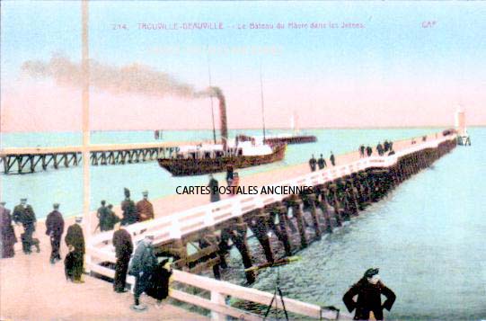 Cartes postales anciennes > CARTES POSTALES > carte postale ancienne > cartes-postales-ancienne.com Normandie Trouville Sur Mer