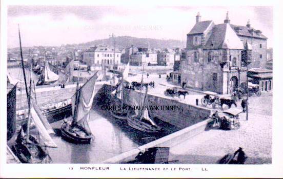Cartes postales anciennes > CARTES POSTALES > carte postale ancienne > cartes-postales-ancienne.com Normandie Honfleur