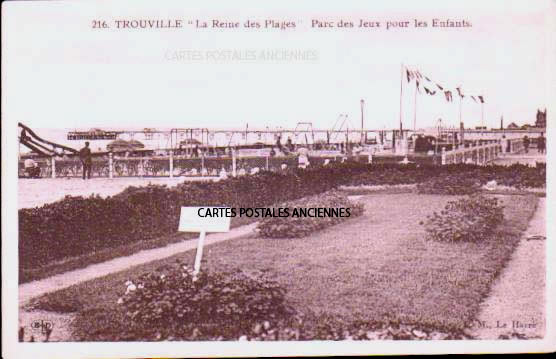 Cartes postales anciennes > CARTES POSTALES > carte postale ancienne > cartes-postales-ancienne.com Normandie Trouville Sur Mer