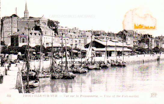 Cartes postales anciennes > CARTES POSTALES > carte postale ancienne > cartes-postales-ancienne.com Calvados  Trouville Sur Mer