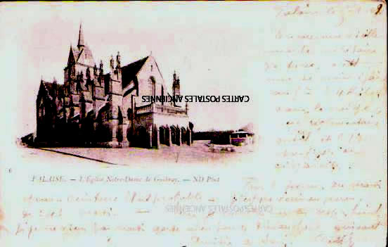 Cartes postales anciennes > CARTES POSTALES > carte postale ancienne > cartes-postales-ancienne.com Calvados  Falaise