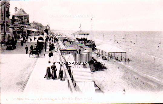 Cartes postales anciennes > CARTES POSTALES > carte postale ancienne > cartes-postales-ancienne.com Calvados  Cabourg