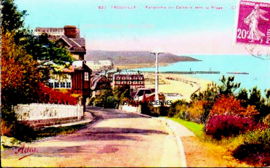 Cartes postales anciennes > CARTES POSTALES > carte postale ancienne > cartes-postales-ancienne.com Normandie Calvados Trouville Sur Mer