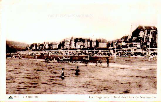 Cartes postales anciennes > CARTES POSTALES > carte postale ancienne > cartes-postales-ancienne.com Calvados  Cabourg