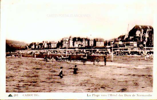 Cartes postales anciennes > CARTES POSTALES > carte postale ancienne > cartes-postales-ancienne.com Normandie Calvados Cabourg