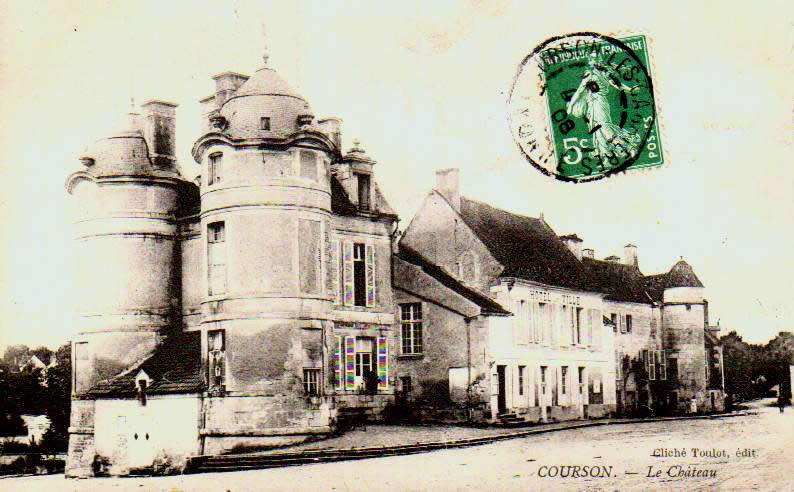 Cartes postales anciennes > CARTES POSTALES > carte postale ancienne > cartes-postales-ancienne.com Normandie Calvados Courson