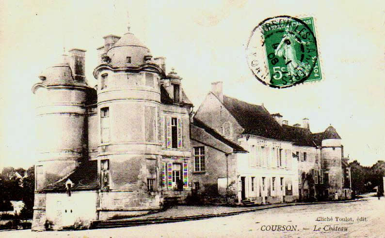 Cartes postales anciennes > CARTES POSTALES > carte postale ancienne > cartes-postales-ancienne.com Calvados  Courson