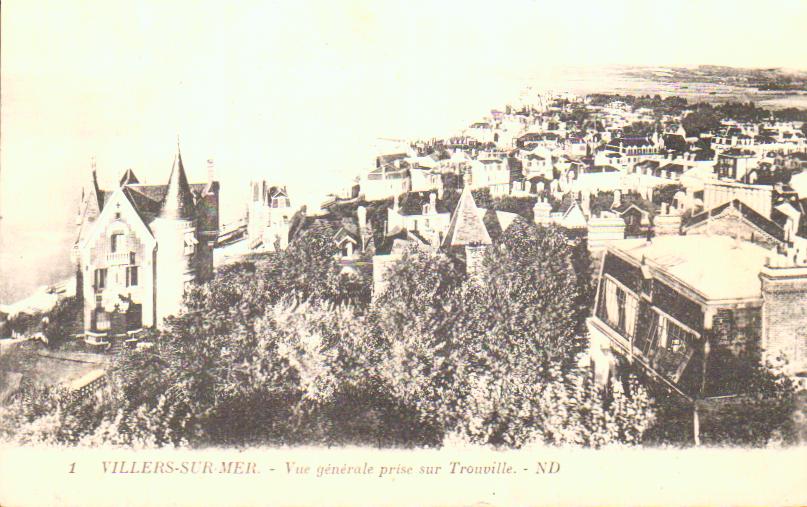 Cartes postales anciennes > CARTES POSTALES > carte postale ancienne > cartes-postales-ancienne.com Calvados  Villers Sur Mer
