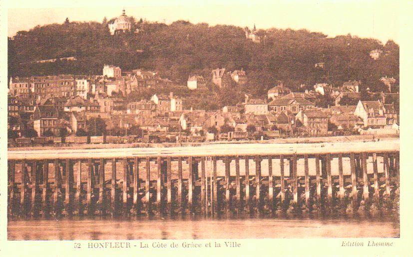 Cartes postales anciennes > CARTES POSTALES > carte postale ancienne > cartes-postales-ancienne.com Calvados  Honfleur