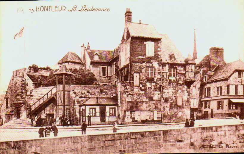 Cartes postales anciennes > CARTES POSTALES > carte postale ancienne > cartes-postales-ancienne.com Calvados  Honfleur