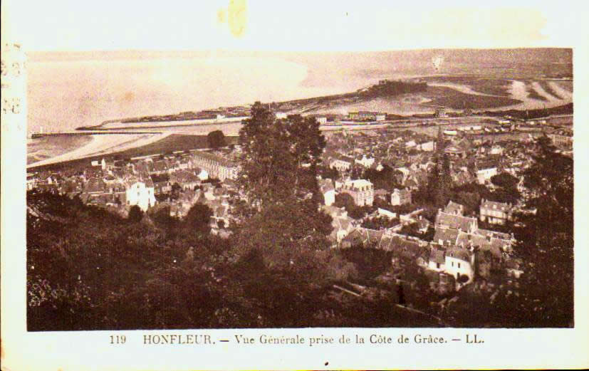 Cartes postales anciennes > CARTES POSTALES > carte postale ancienne > cartes-postales-ancienne.com Normandie Calvados Honfleur