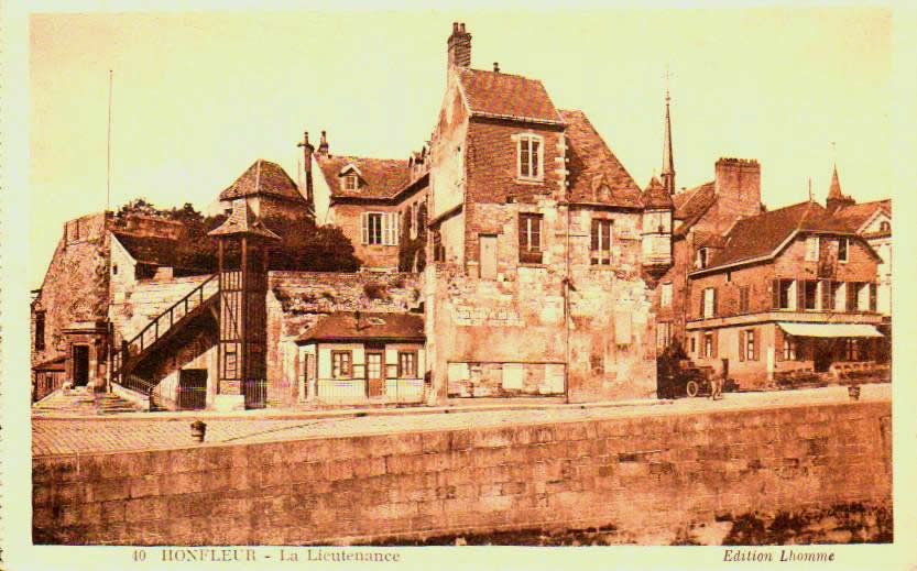 Cartes postales anciennes > CARTES POSTALES > carte postale ancienne > cartes-postales-ancienne.com Normandie Calvados Honfleur