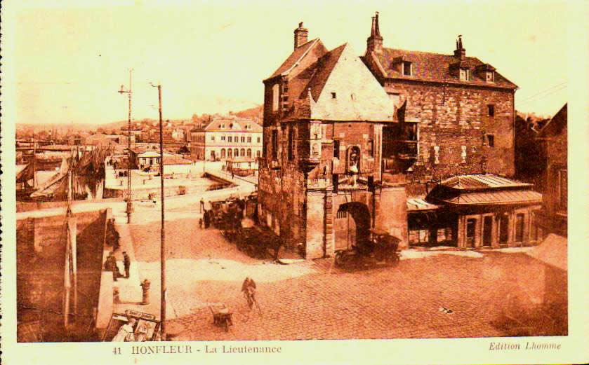 Cartes postales anciennes > CARTES POSTALES > carte postale ancienne > cartes-postales-ancienne.com Normandie Calvados Honfleur