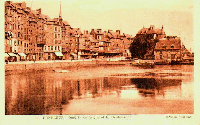 Cartes postales anciennes > CARTES POSTALES > carte postale ancienne > cartes-postales-ancienne.com Normandie Calvados Honfleur