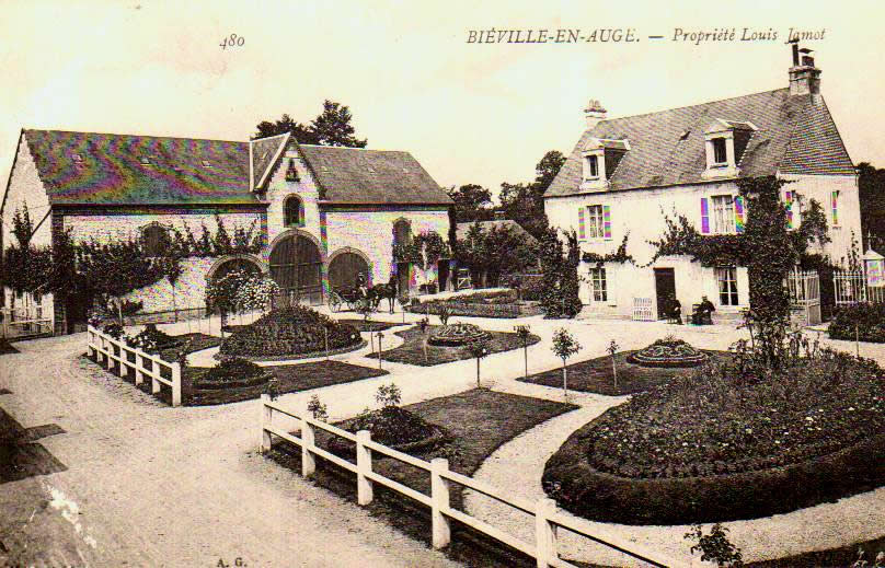 Cartes postales anciennes > CARTES POSTALES > carte postale ancienne > cartes-postales-ancienne.com Normandie Calvados Bieville En Auge