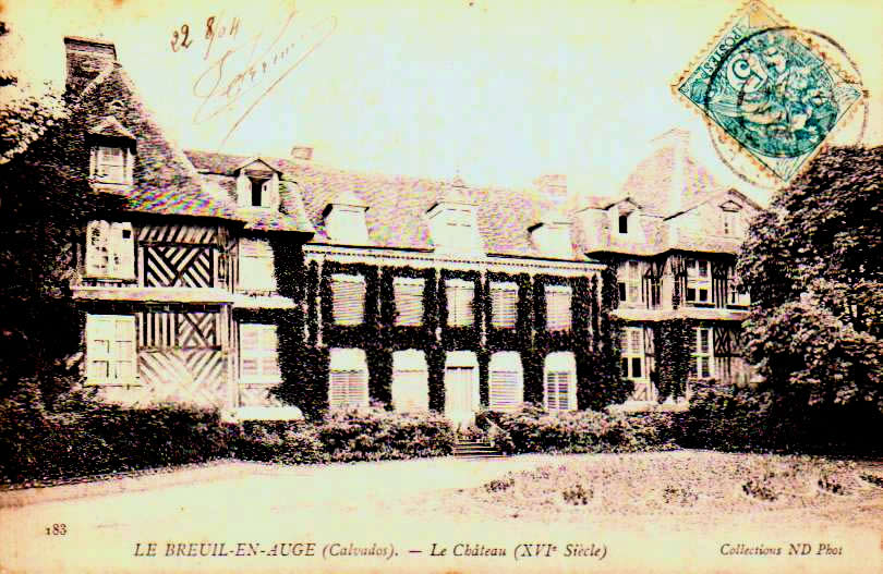 Cartes postales anciennes > CARTES POSTALES > carte postale ancienne > cartes-postales-ancienne.com Normandie Calvados Le Breuil En Auge