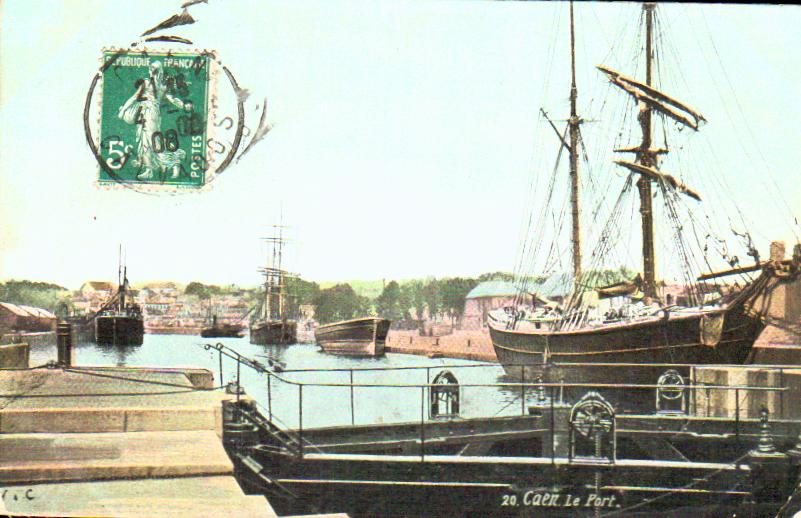 Cartes postales anciennes > CARTES POSTALES > carte postale ancienne > cartes-postales-ancienne.com Calvados  Caen