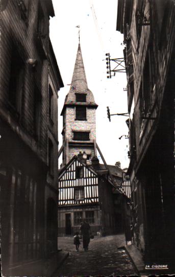 Cartes postales anciennes > CARTES POSTALES > carte postale ancienne > cartes-postales-ancienne.com Normandie Calvados Honfleur