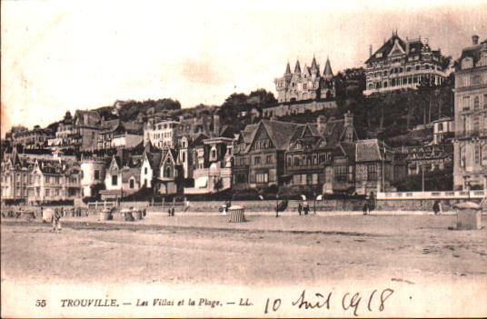 Cartes postales anciennes > CARTES POSTALES > carte postale ancienne > cartes-postales-ancienne.com Normandie Calvados Trouville Sur Mer