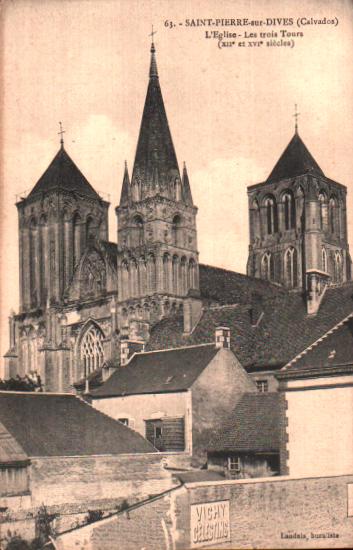 Cartes postales anciennes > CARTES POSTALES > carte postale ancienne > cartes-postales-ancienne.com Calvados  Saint Pierre Sur Dives
