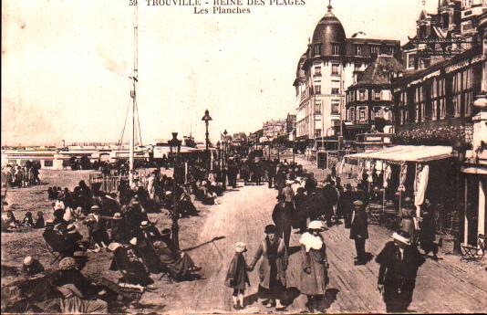 Cartes postales anciennes > CARTES POSTALES > carte postale ancienne > cartes-postales-ancienne.com Normandie Calvados Trouville Sur Mer