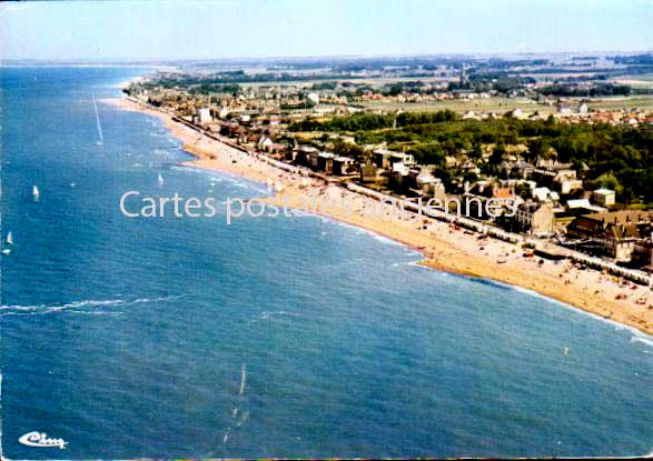 Cartes postales anciennes > CARTES POSTALES > carte postale ancienne > cartes-postales-ancienne.com Normandie Calvados Saint Aubin Sur Mer