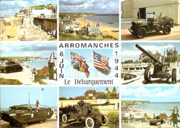 Cartes postales anciennes > CARTES POSTALES > carte postale ancienne > cartes-postales-ancienne.com Normandie Arromanches Les Bains