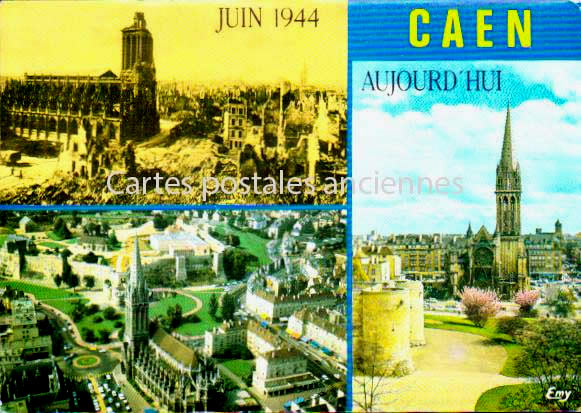 Cartes postales anciennes > CARTES POSTALES > carte postale ancienne > cartes-postales-ancienne.com Normandie Caen