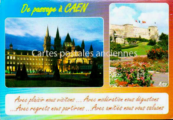 Cartes postales anciennes > CARTES POSTALES > carte postale ancienne > cartes-postales-ancienne.com Normandie Caen