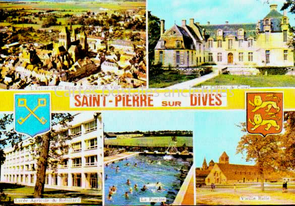 Cartes postales anciennes > CARTES POSTALES > carte postale ancienne > cartes-postales-ancienne.com Normandie Calvados Saint Pierre Sur Dives