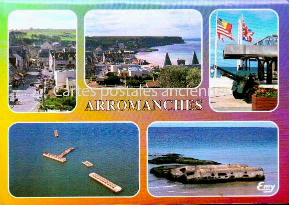 Cartes postales anciennes > CARTES POSTALES > carte postale ancienne > cartes-postales-ancienne.com Normandie Calvados Arromanches Les Bains