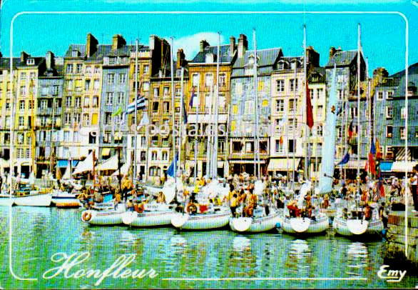 Cartes postales anciennes > CARTES POSTALES > carte postale ancienne > cartes-postales-ancienne.com Normandie Calvados Honfleur