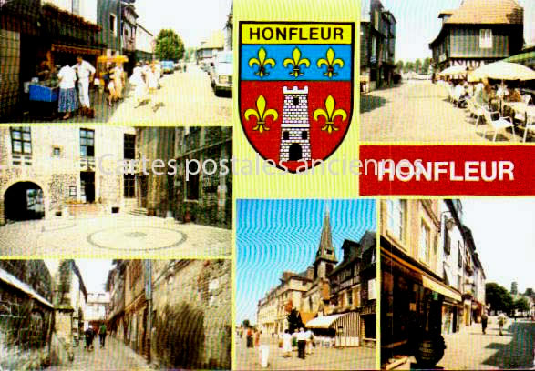 Cartes postales anciennes > CARTES POSTALES > carte postale ancienne > cartes-postales-ancienne.com Normandie Honfleur