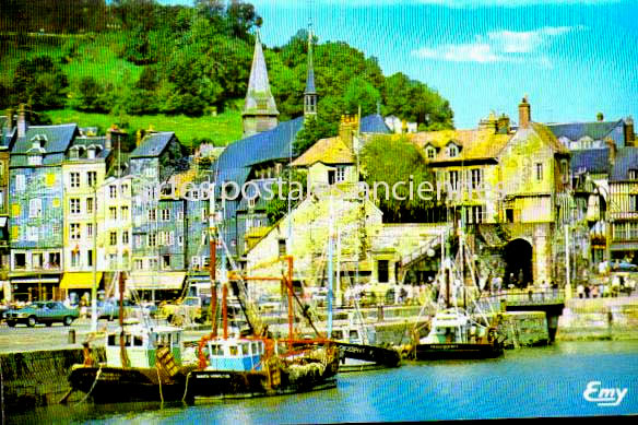 Cartes postales anciennes > CARTES POSTALES > carte postale ancienne > cartes-postales-ancienne.com Normandie Calvados Honfleur