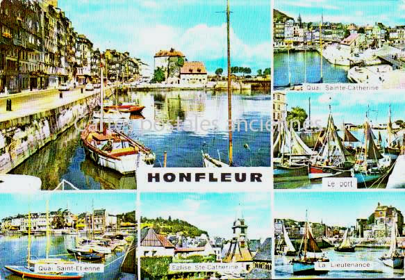 Cartes postales anciennes > CARTES POSTALES > carte postale ancienne > cartes-postales-ancienne.com Normandie Calvados Honfleur