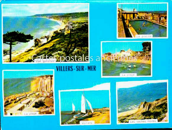 Cartes postales anciennes > CARTES POSTALES > carte postale ancienne > cartes-postales-ancienne.com Normandie Calvados Villers Sur Mer