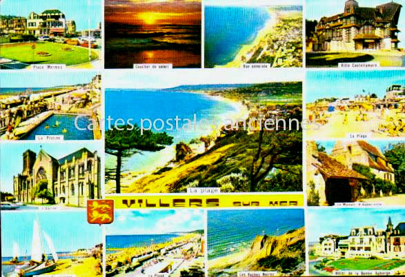 Cartes postales anciennes > CARTES POSTALES > carte postale ancienne > cartes-postales-ancienne.com Normandie Calvados Villers Sur Mer