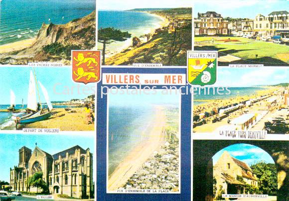 Cartes postales anciennes > CARTES POSTALES > carte postale ancienne > cartes-postales-ancienne.com Normandie Calvados Villers Sur Mer