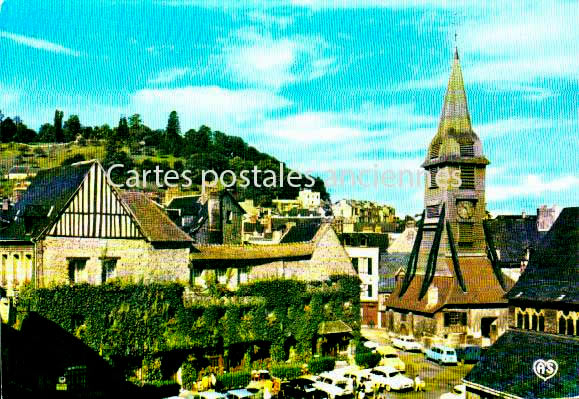 Cartes postales anciennes > CARTES POSTALES > carte postale ancienne > cartes-postales-ancienne.com Normandie Calvados Honfleur
