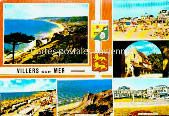 Cartes postales anciennes > CARTES POSTALES > carte postale ancienne > cartes-postales-ancienne.com Normandie Calvados Villers Sur Mer