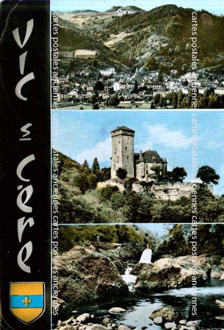 Cartes postales anciennes > CARTES POSTALES > carte postale ancienne > cartes-postales-ancienne.com Auvergne rhone alpes Cantal Vic Sur Cere