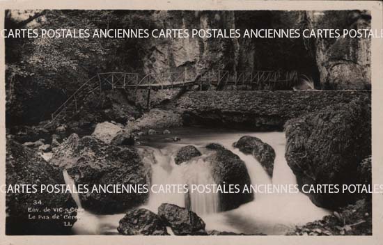 Cartes postales anciennes > CARTES POSTALES > carte postale ancienne > cartes-postales-ancienne.com Auvergne rhone alpes Cantal Vic Sur Cere