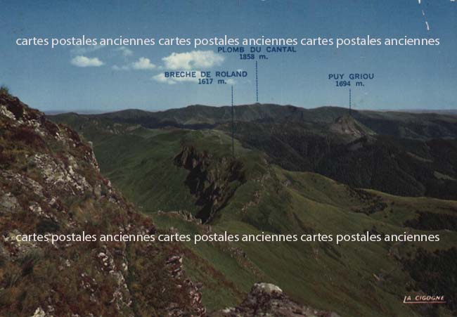 Cartes postales anciennes > CARTES POSTALES > carte postale ancienne > cartes-postales-ancienne.com Auvergne rhone alpes Cantal Saint Flour